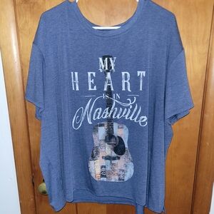 Maurice's "My Heart is in Nashville" T shirt